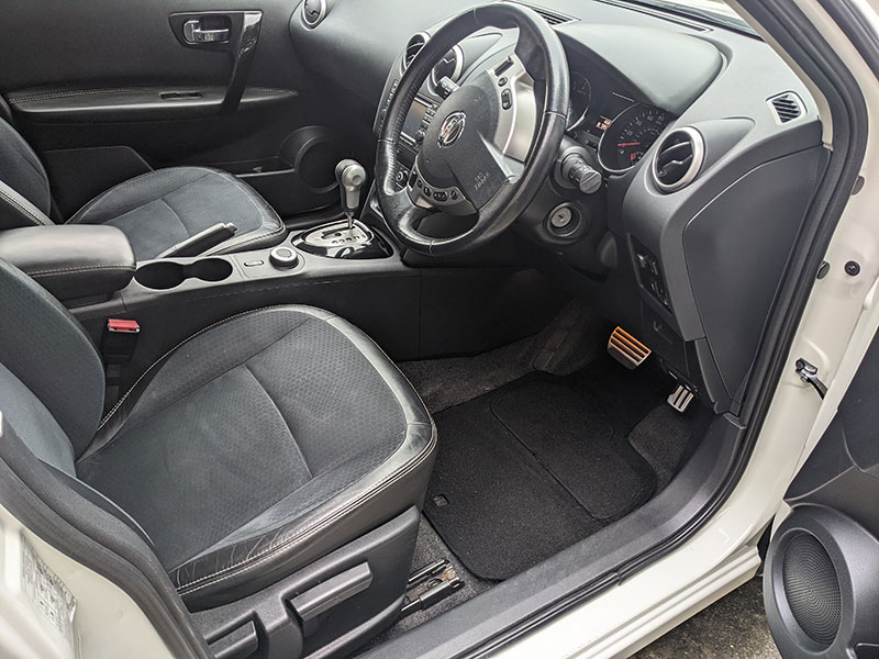 car interior after valet, Epsom, London, KT17, Nissan Qashqai