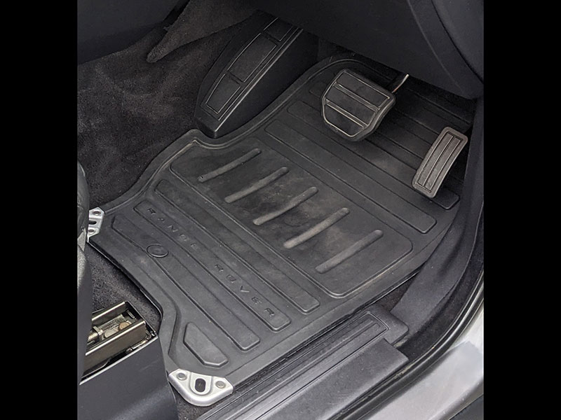floor mats after cleaning